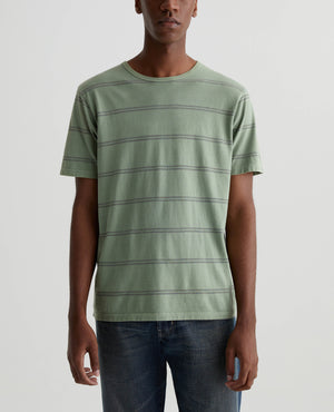 Bryce Crew Sl Augusta Stripe Bonsai Tree/ Mens Top Photo 1