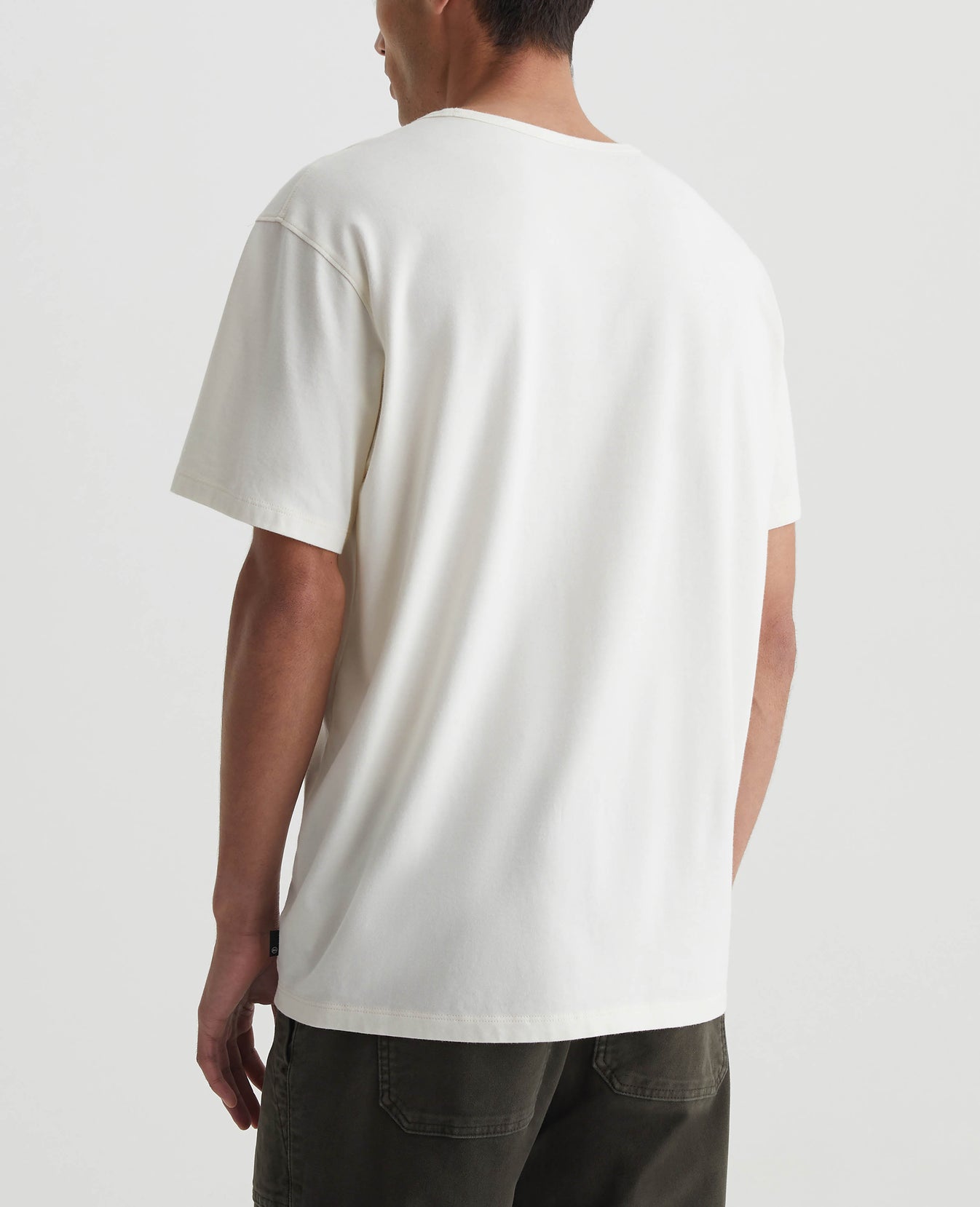 Bryce Crew Ivory Dust Mens Top Photo 6