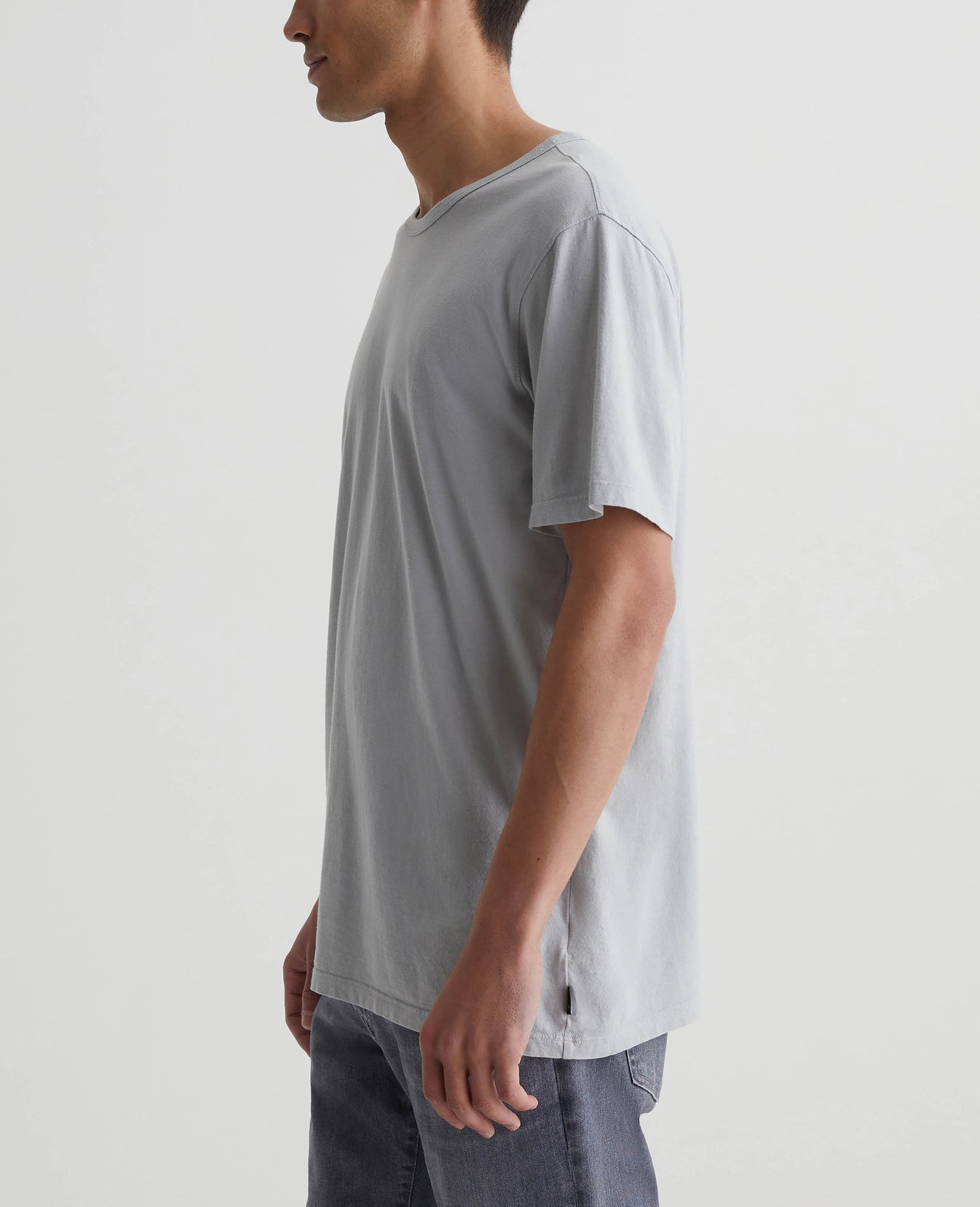 Bryce Crew Aero Grey Mens Top Photo 2