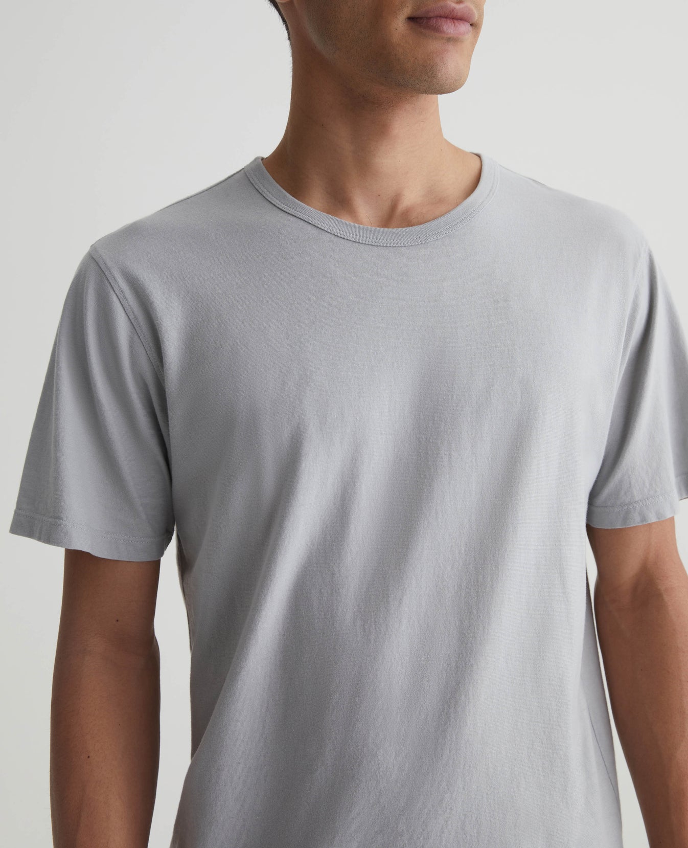 Bryce Crew Aero Grey Mens Top Photo 3