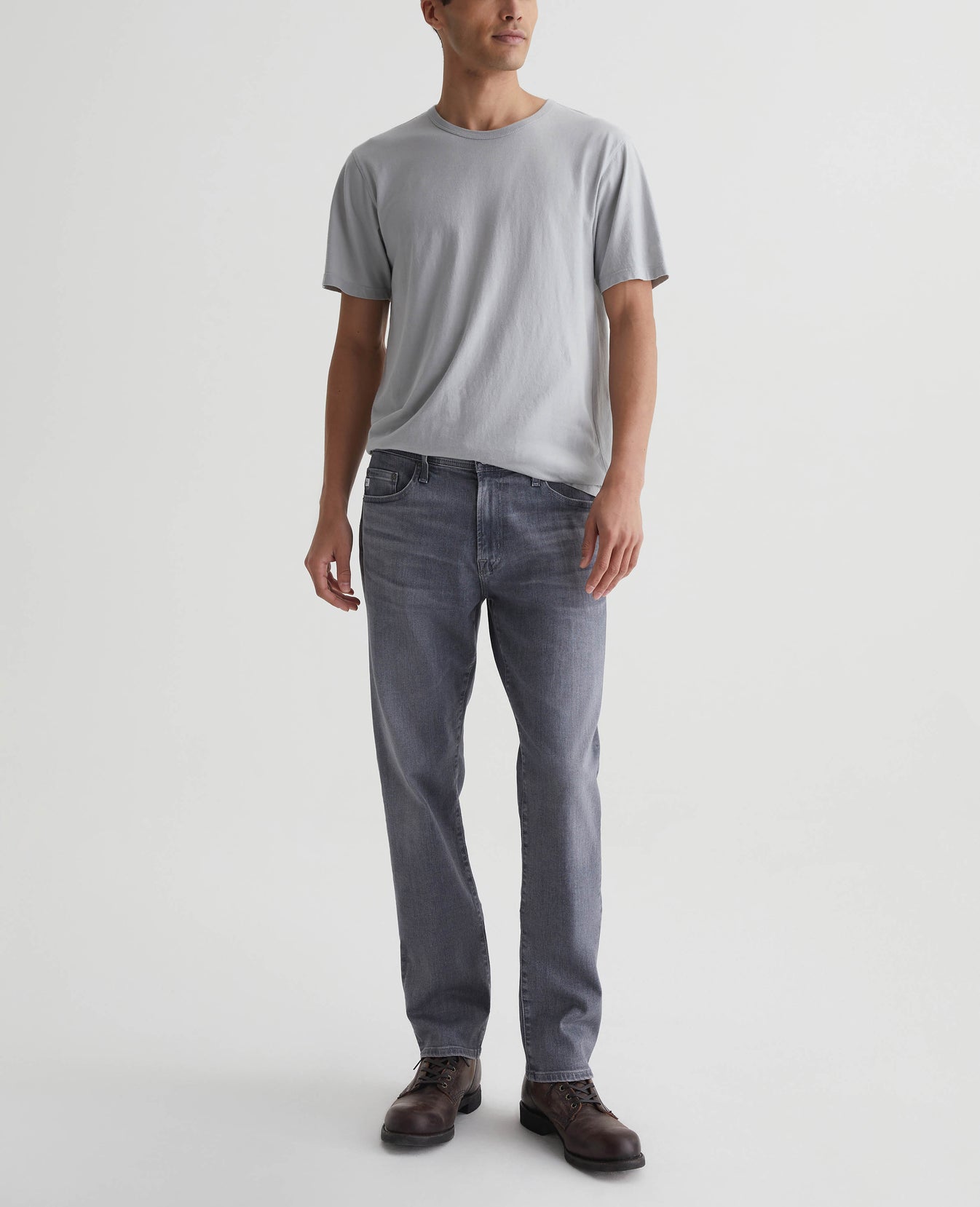 Bryce Crew Aero Grey Mens Top Photo 4