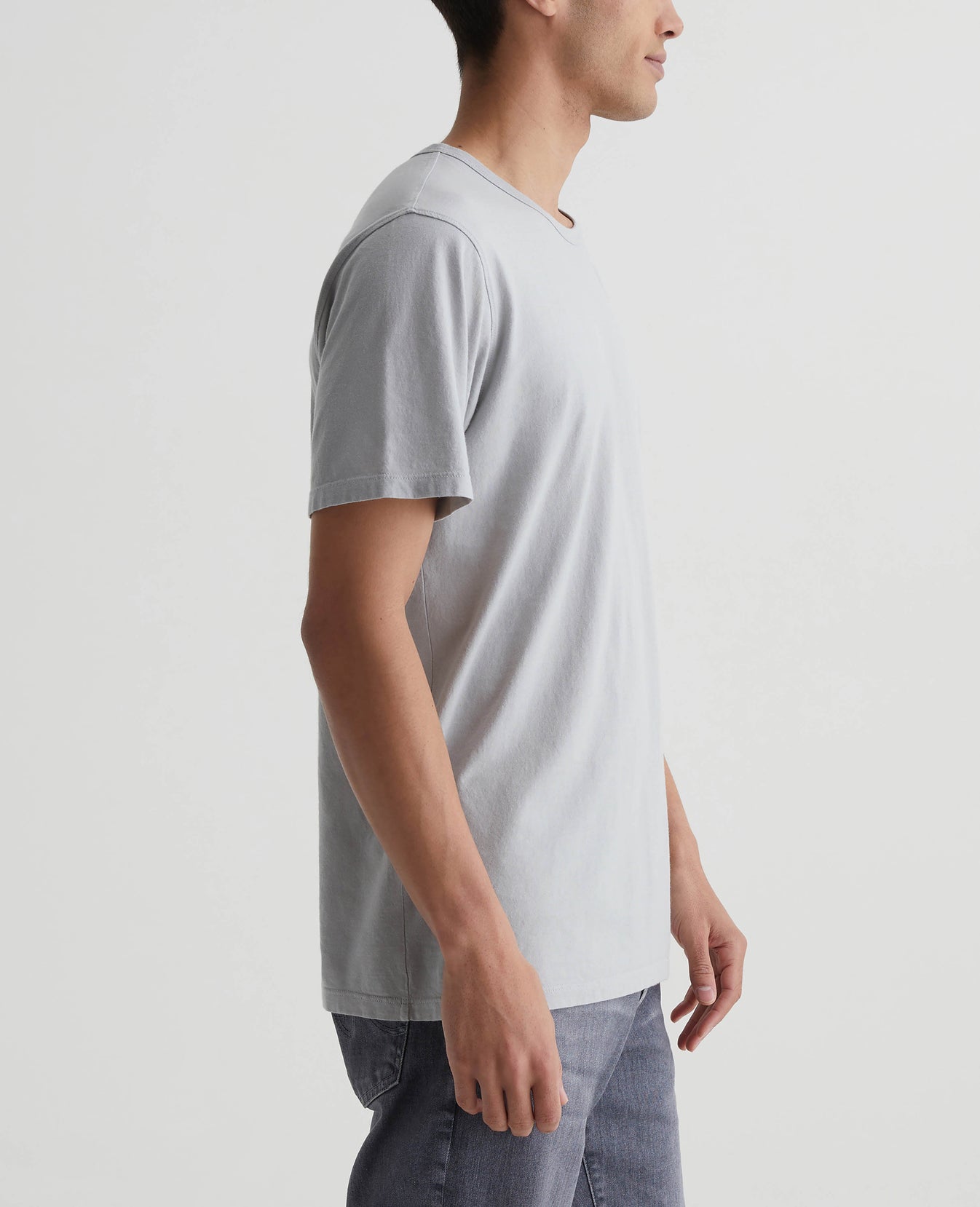 Bryce Crew Aero Grey Mens Top Photo 5
