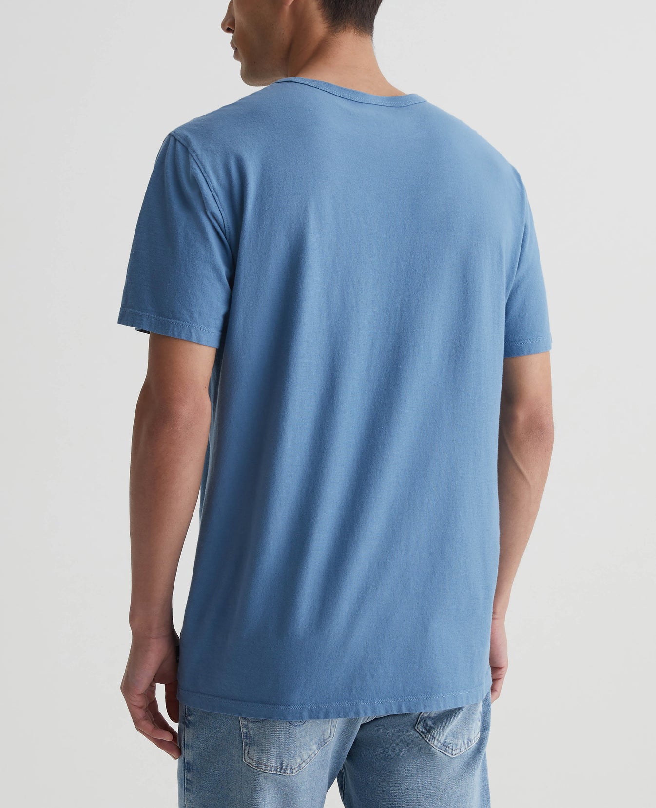Bryce Crew Crystal Blue Mens Top Photo 6