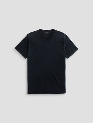 Bryce Crew True Black Classic Crew Neck T-Shirt Men Top Photo 9