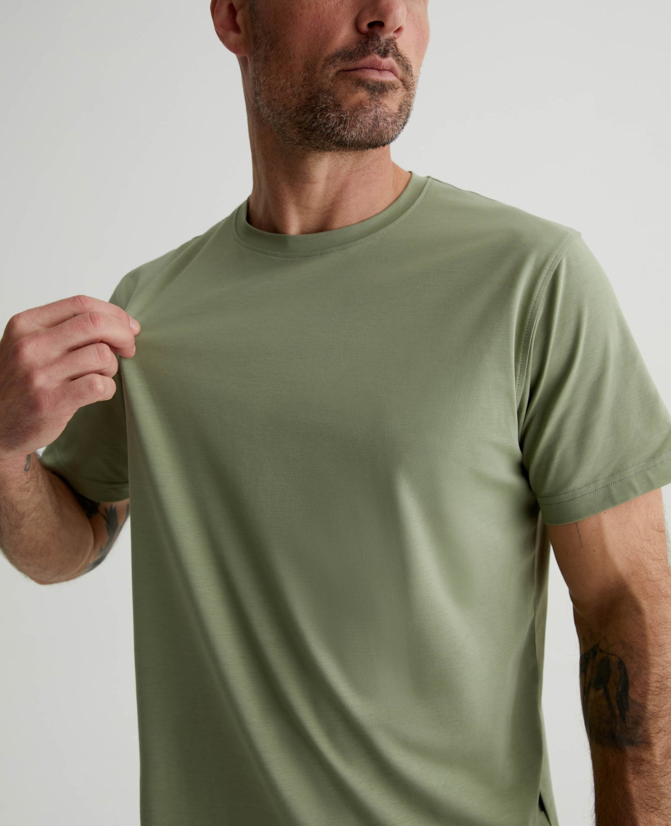 Marathon Active Crew Bonsai Tree Mens Top Photo 3