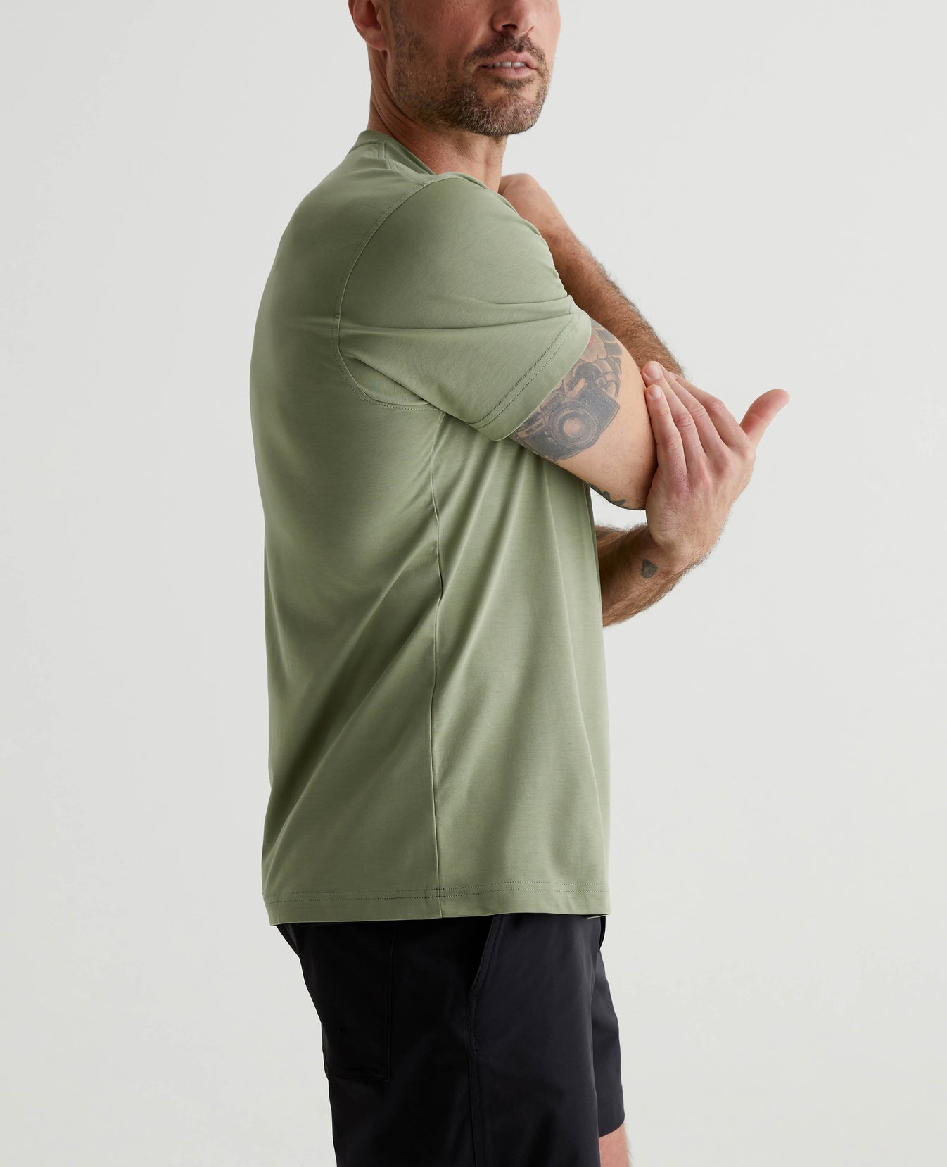 Marathon Active Crew Bonsai Tree Mens Top Photo 6