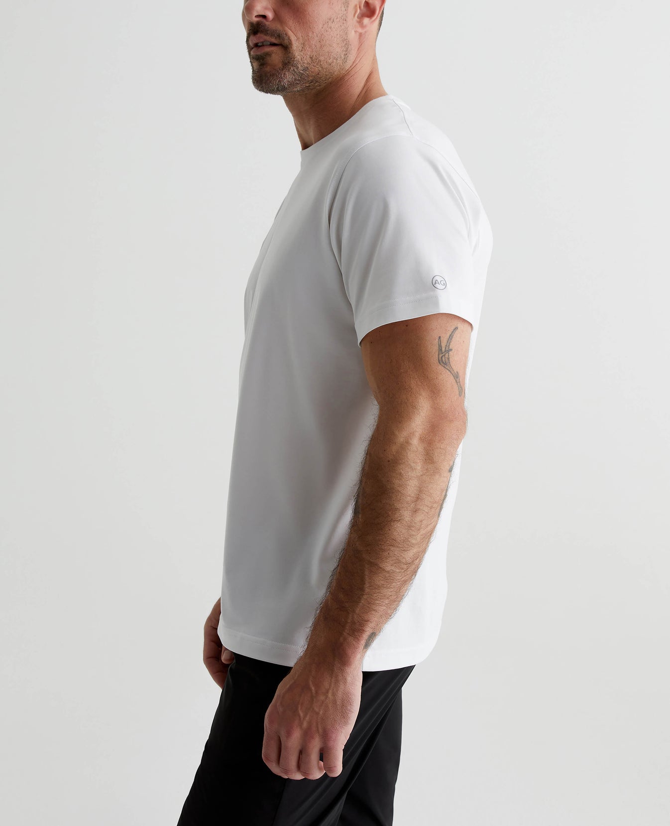 Marathon Active Crew True White Mens Top Photo 2