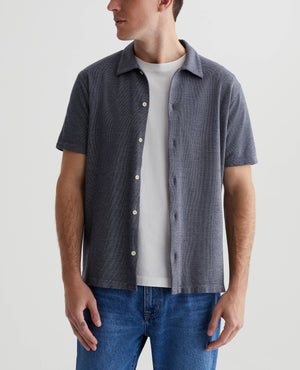 Nathaniel Rebound Deep Navy Mens Top Photo 1