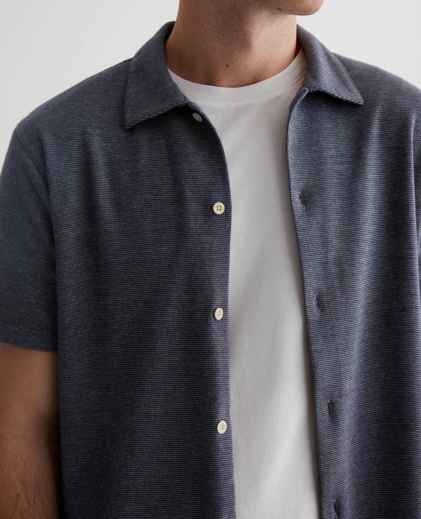 Nathaniel Rebound Deep Navy Mens Top Photo 3