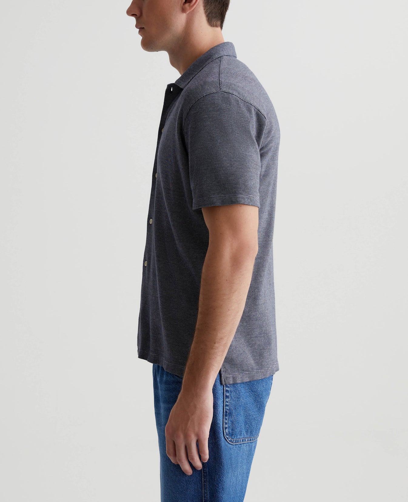 Nathaniel Rebound Deep Navy Mens Top Photo 5