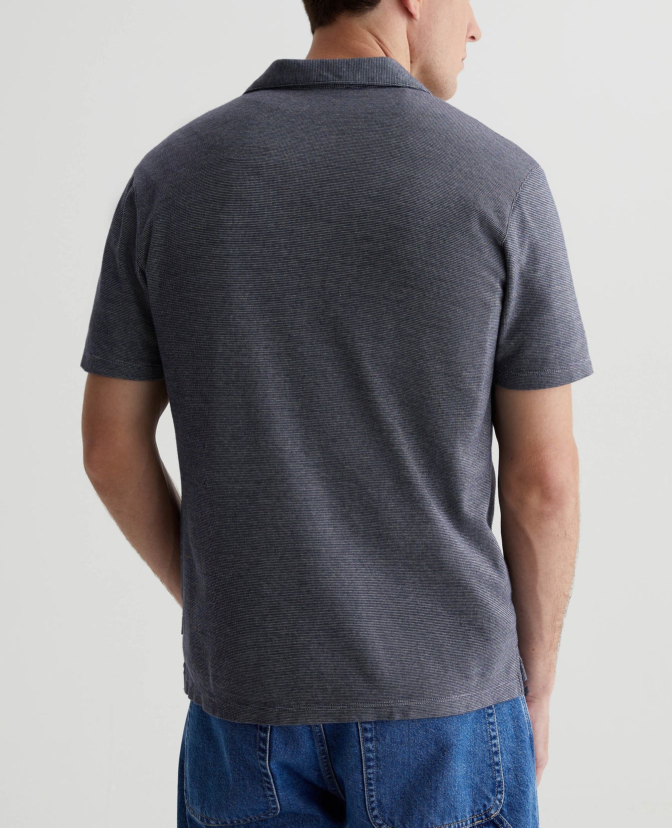 Nathaniel Rebound Deep Navy Mens Top Photo 6