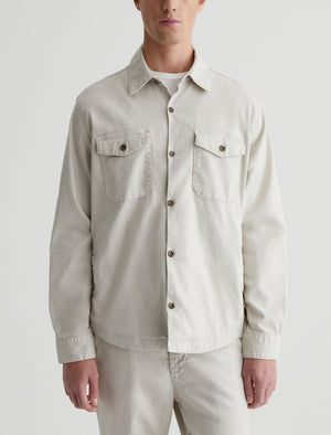 Elias Shirt Jacket Pebble Creek Mens Top Photo 1