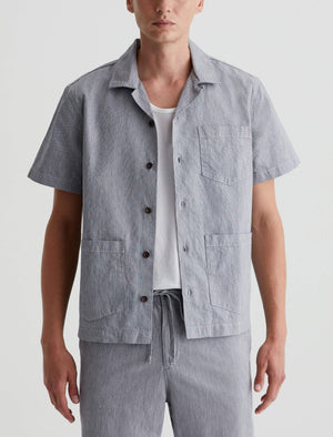 Foster Shirt Shady Palm Mens Top Photo 1