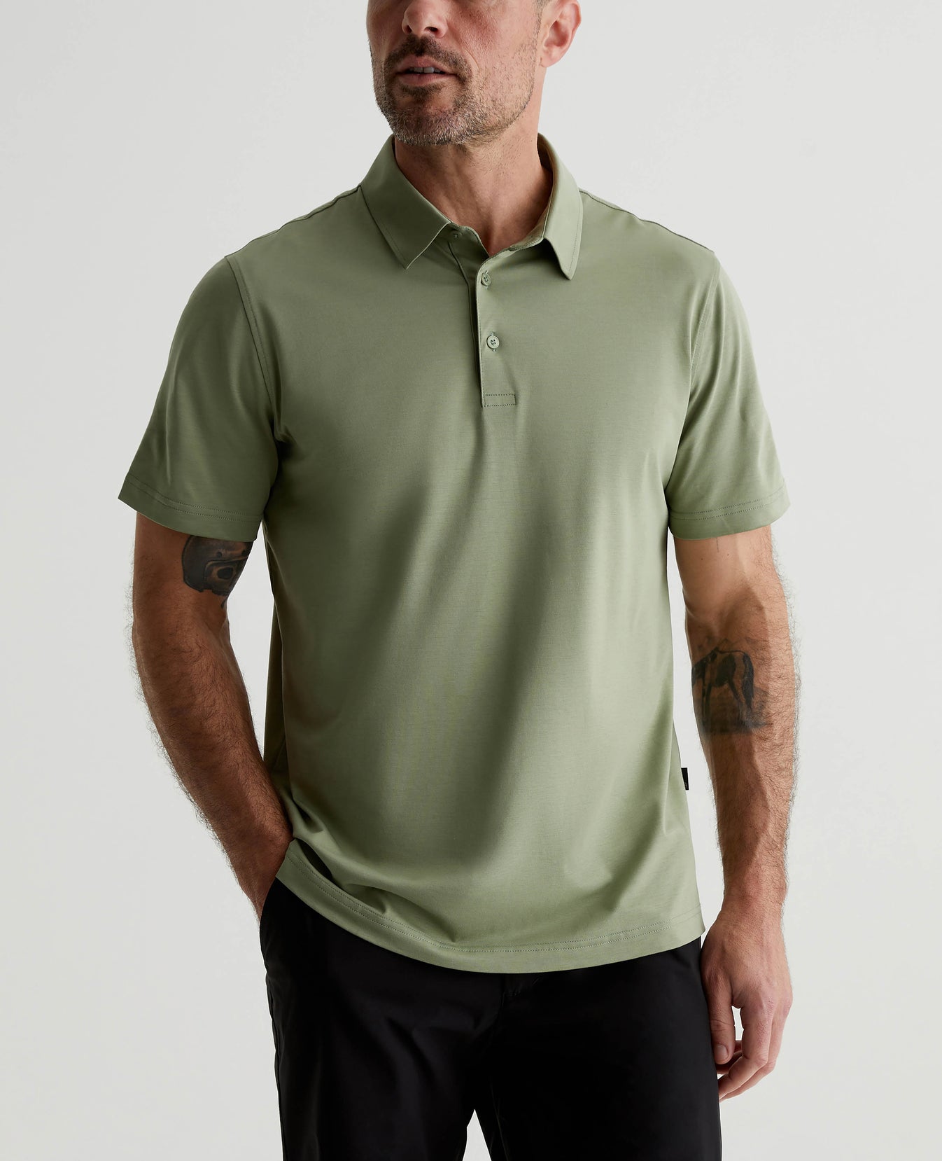Ace Active Polo Bonsai Tree Mens Top Photo 2