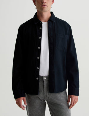 Jaden Lugano Relaxed Fit Denim Shirt Men Top Photo 2