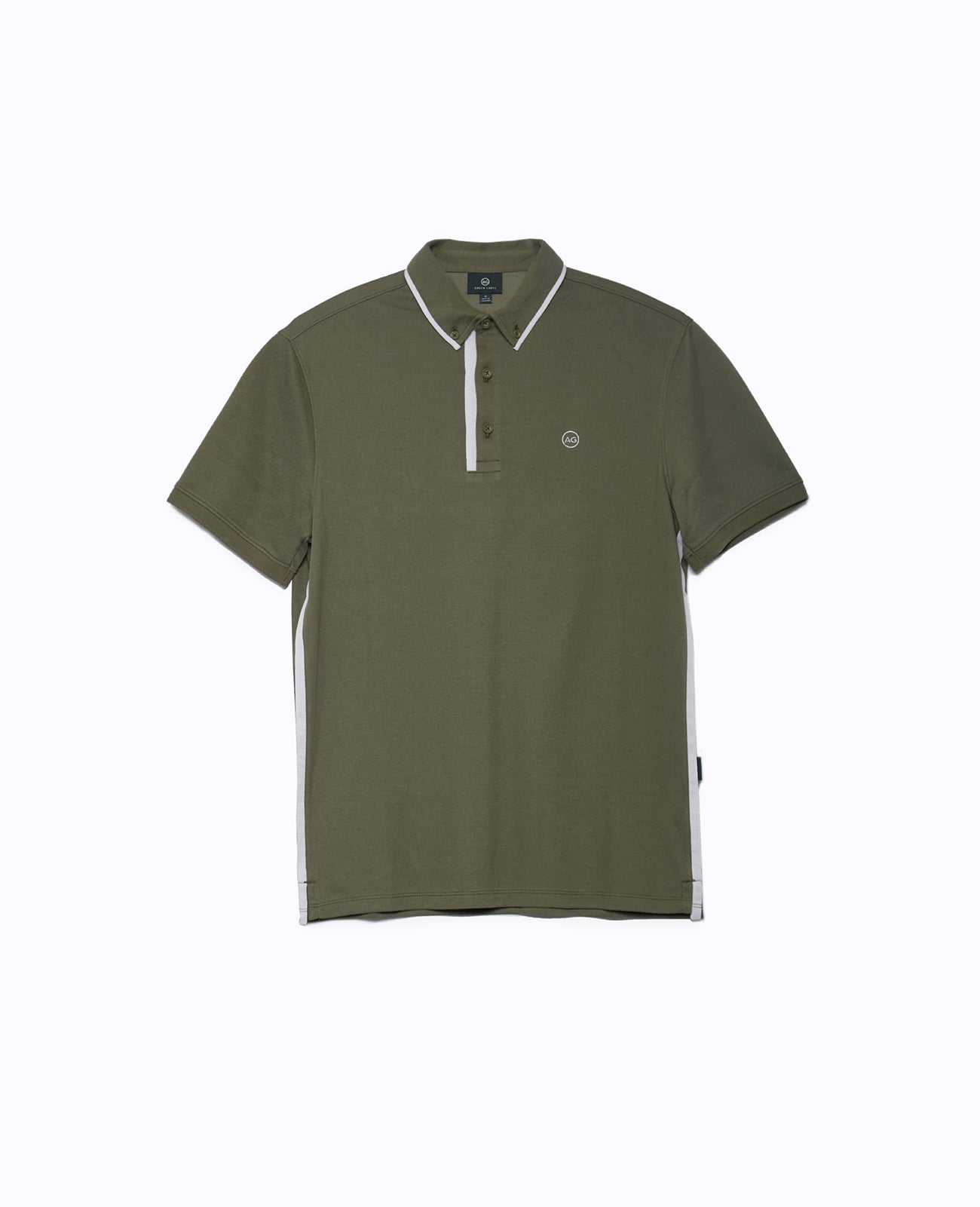 Paulsen Polo Military Moss Green Label Collection Men Tops Photo 6