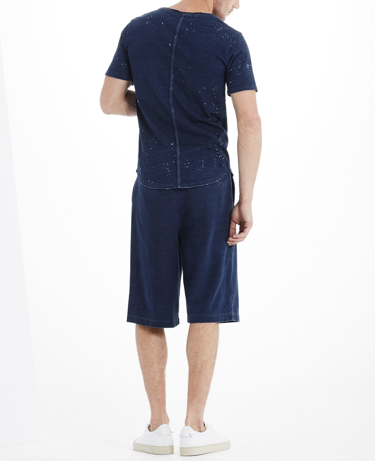 Plex Tee Indigo 25 Med Wash Indigo Capsule Men Tops Photo 3