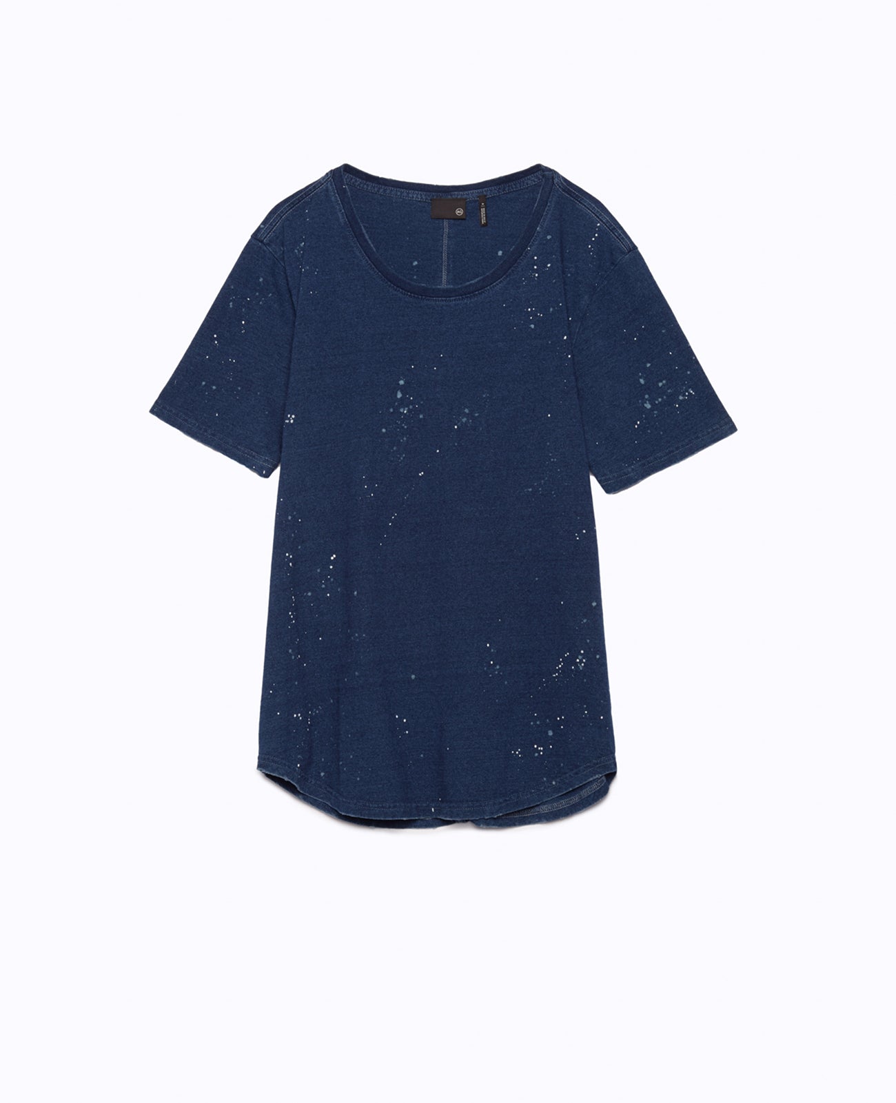 Plex Tee Indigo 25 Med Wash Indigo Capsule Men Tops Photo 6