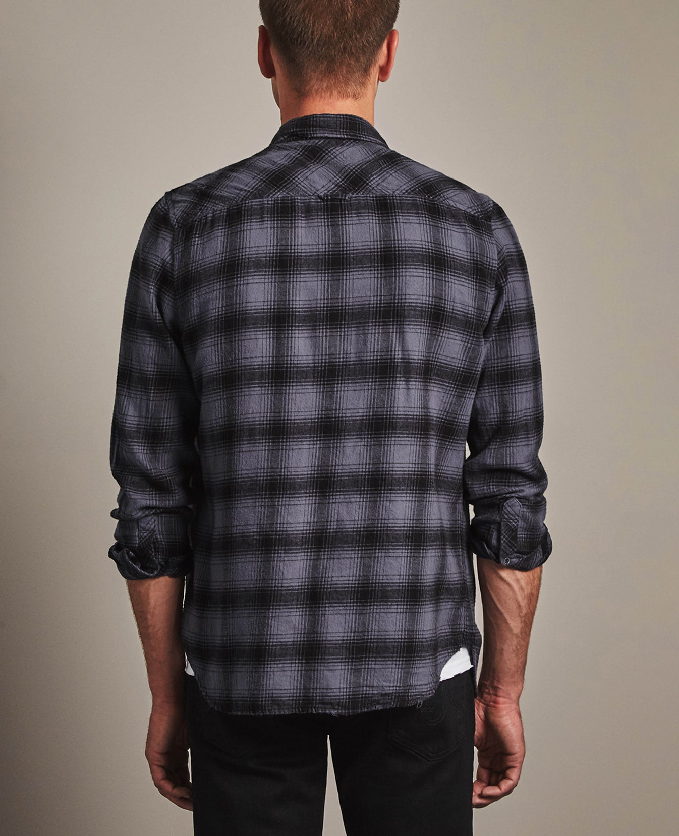 Grady Shirt BDP Monsoon/Black Mens Top Photo 3