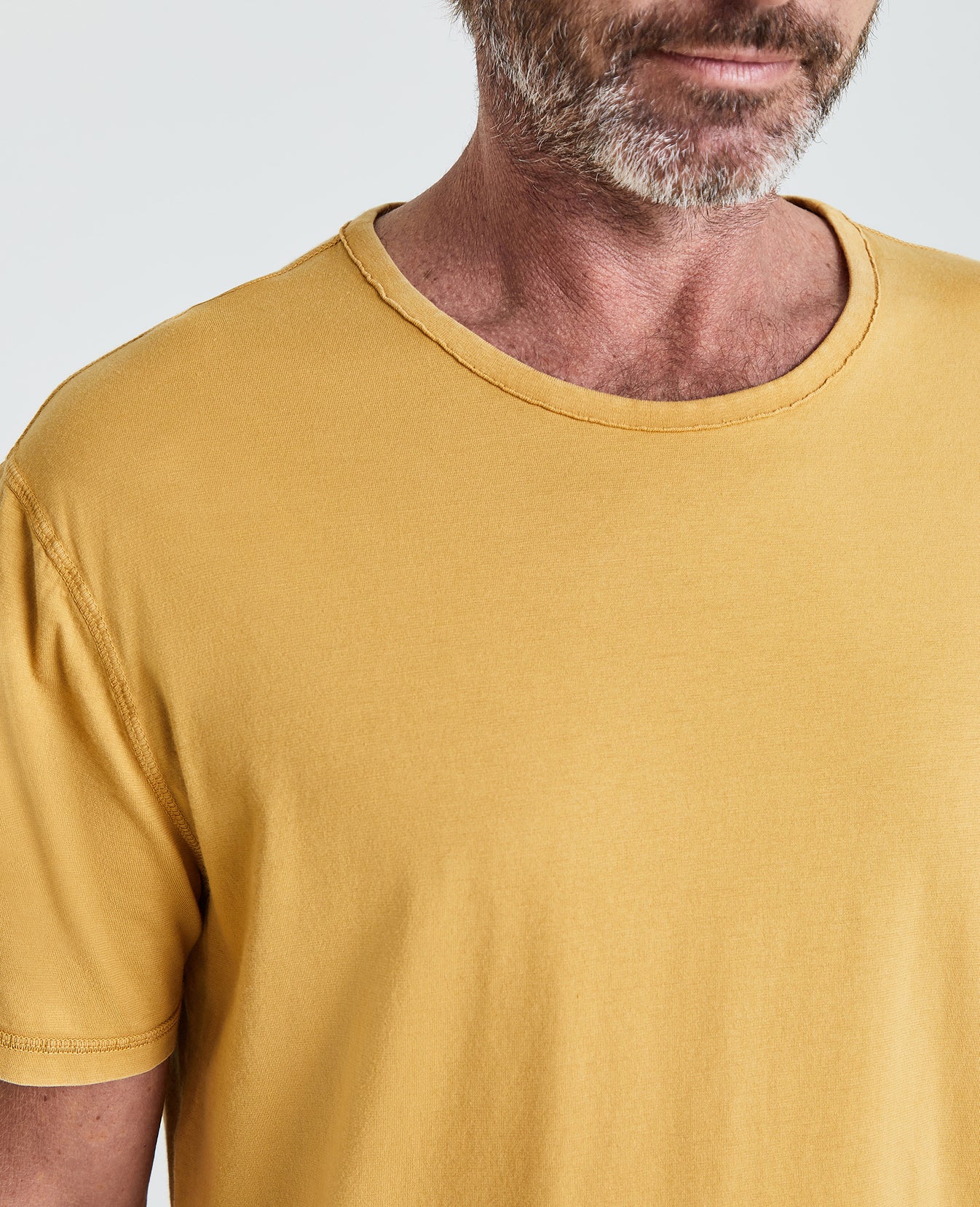 Anders Crew Sunbaked Marmalade Zest Classic Crew Neck Men Tops Photo 2