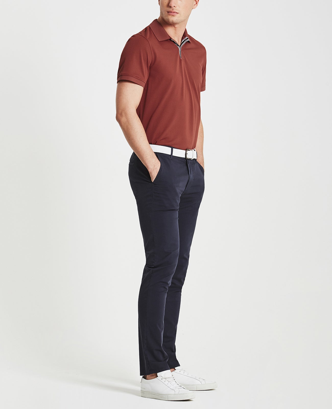 Berrian Polo Barn Red Green Label Collection Men Tops Photo 2