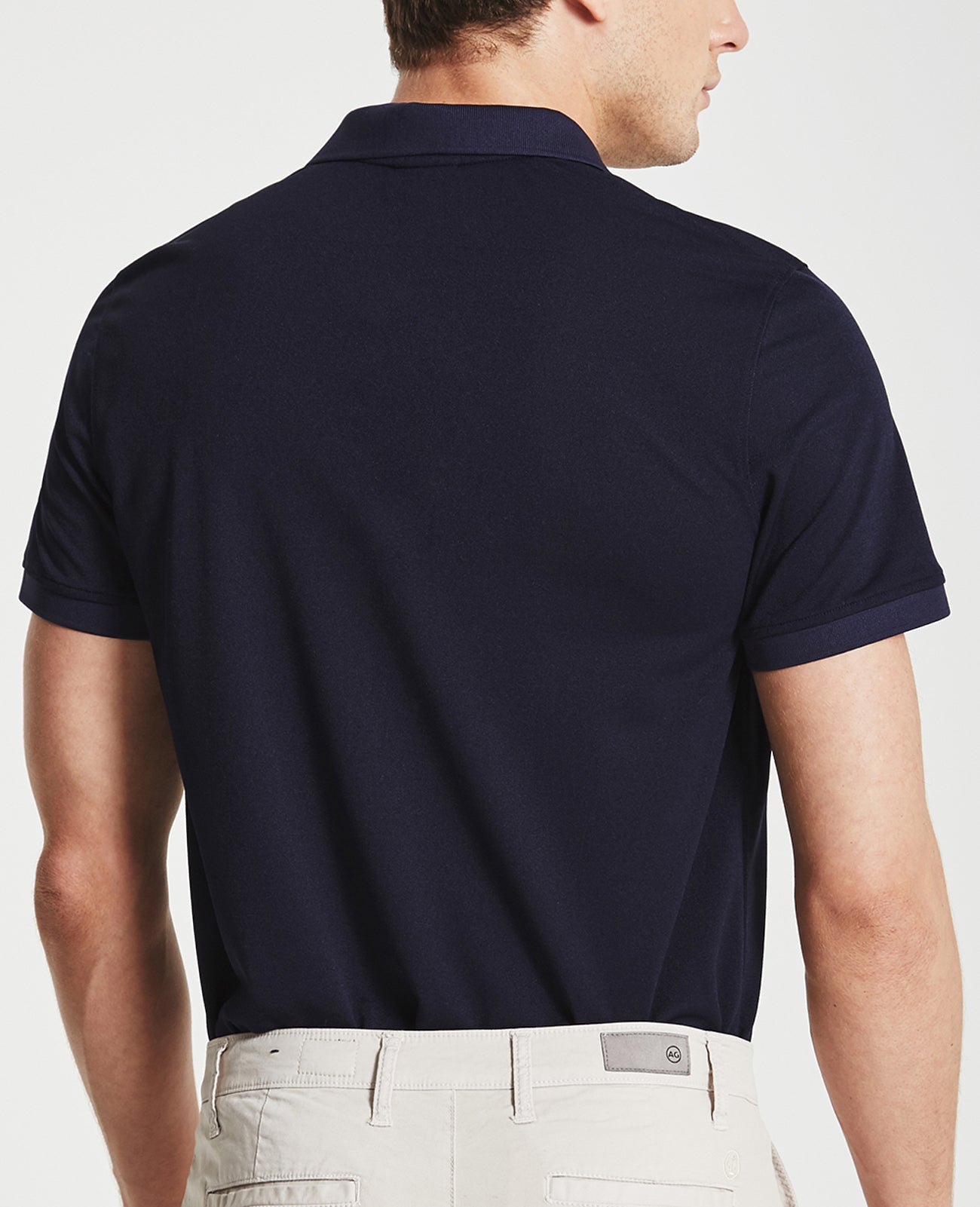 Berrian Polo Naval Blue Green Label Collection Men Tops Photo 3