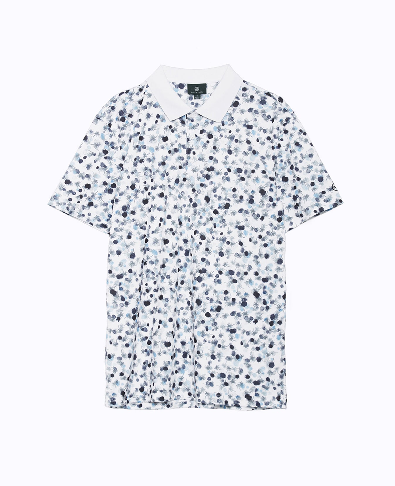The Parkway Polo Parkway Print Bright White Mens Top Photo 5