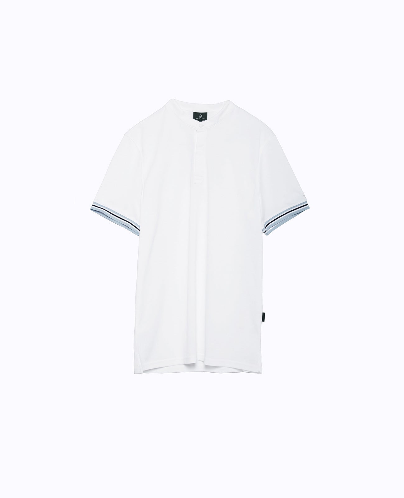 Haskett Polo Bright White Green Label Collection Men Tops Photo 6