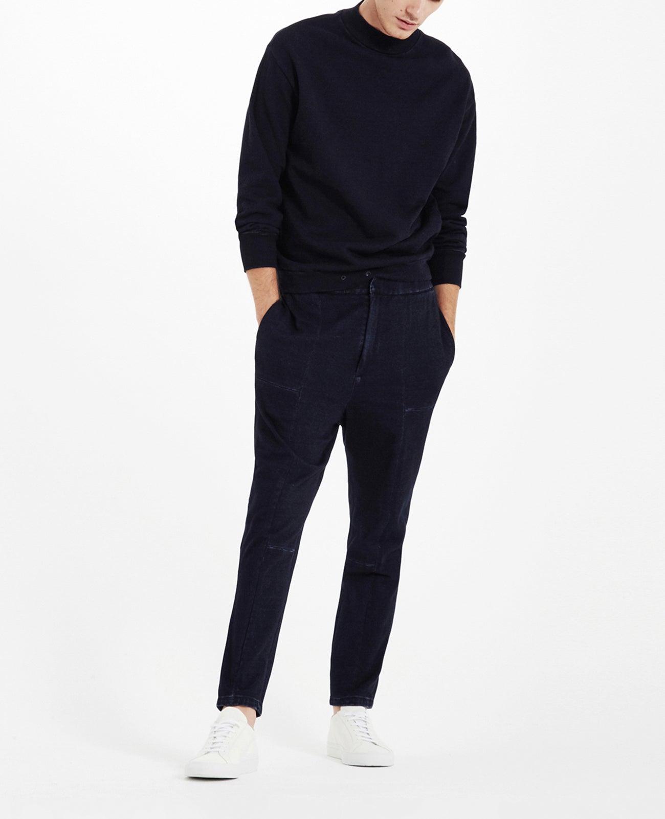 Hemisphere Sweatshirt Indigo Knit Sixteen Indigo Capsule Men Tops Photo 2