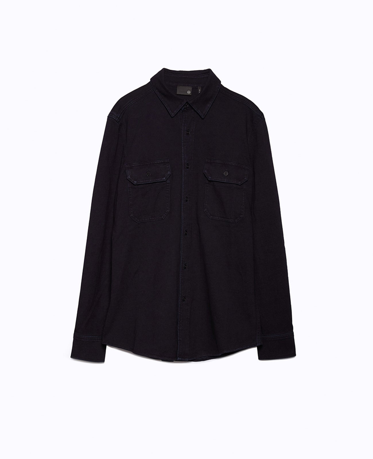 Wok Shirt Jacket Indigo Knit One Indigo Capsule Men Tops Photo 6