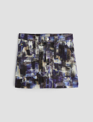 Jae Purple Road Utility Mini Skirt Women Bottom Photo 9