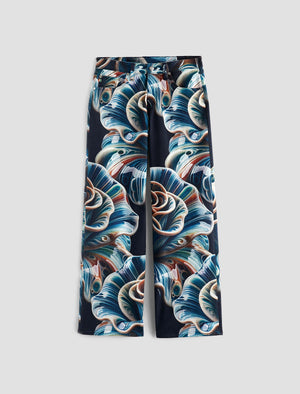 Adria Porcelain Rose Low-Rise Wide Leg Women Bottom Photo 9