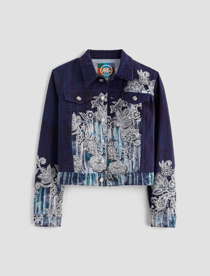 Robyn Jacket Lady Koo Blue Jacket Women Top Photo 9