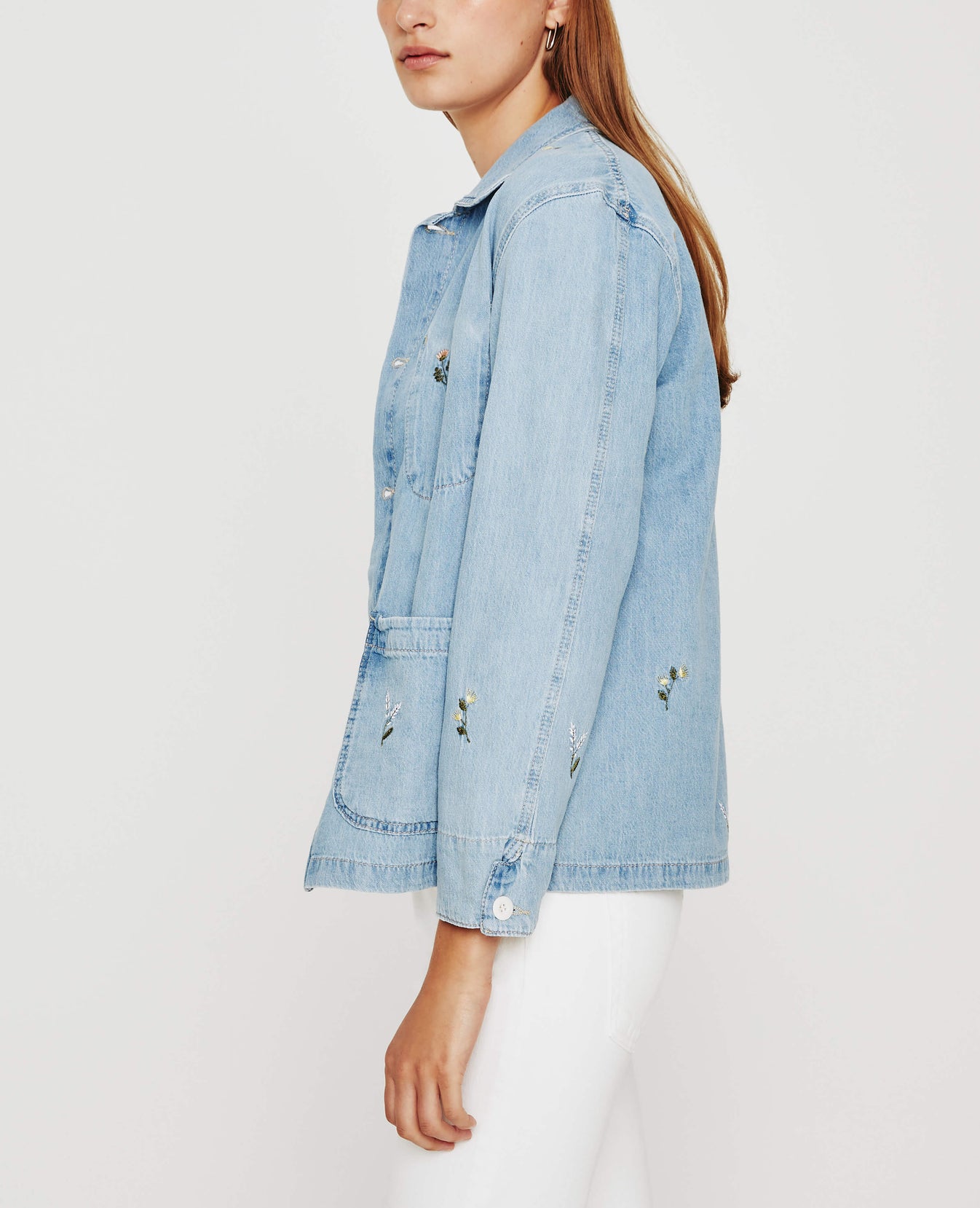 Everlee Jacket Eb Super Bloom Flower Garden Womens Top Photo 5