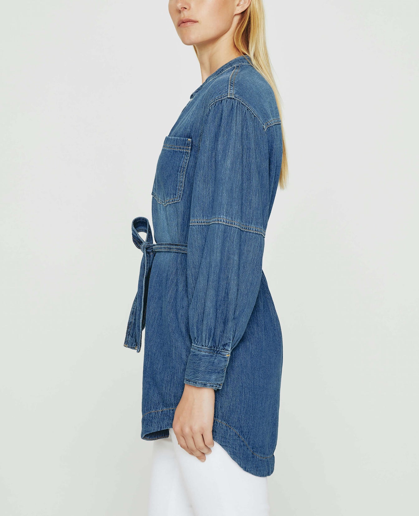 dress & dwell AG Jeans Poppy Dress, Women's, Blue, S