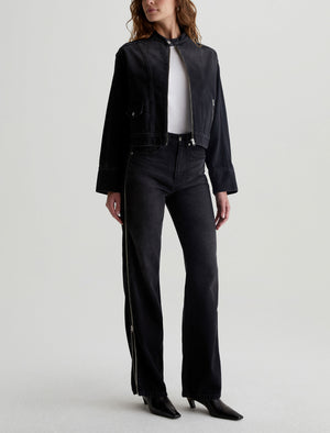 Kora Demure Moto High-Rise Wide Leg Women Bottom Photo 1