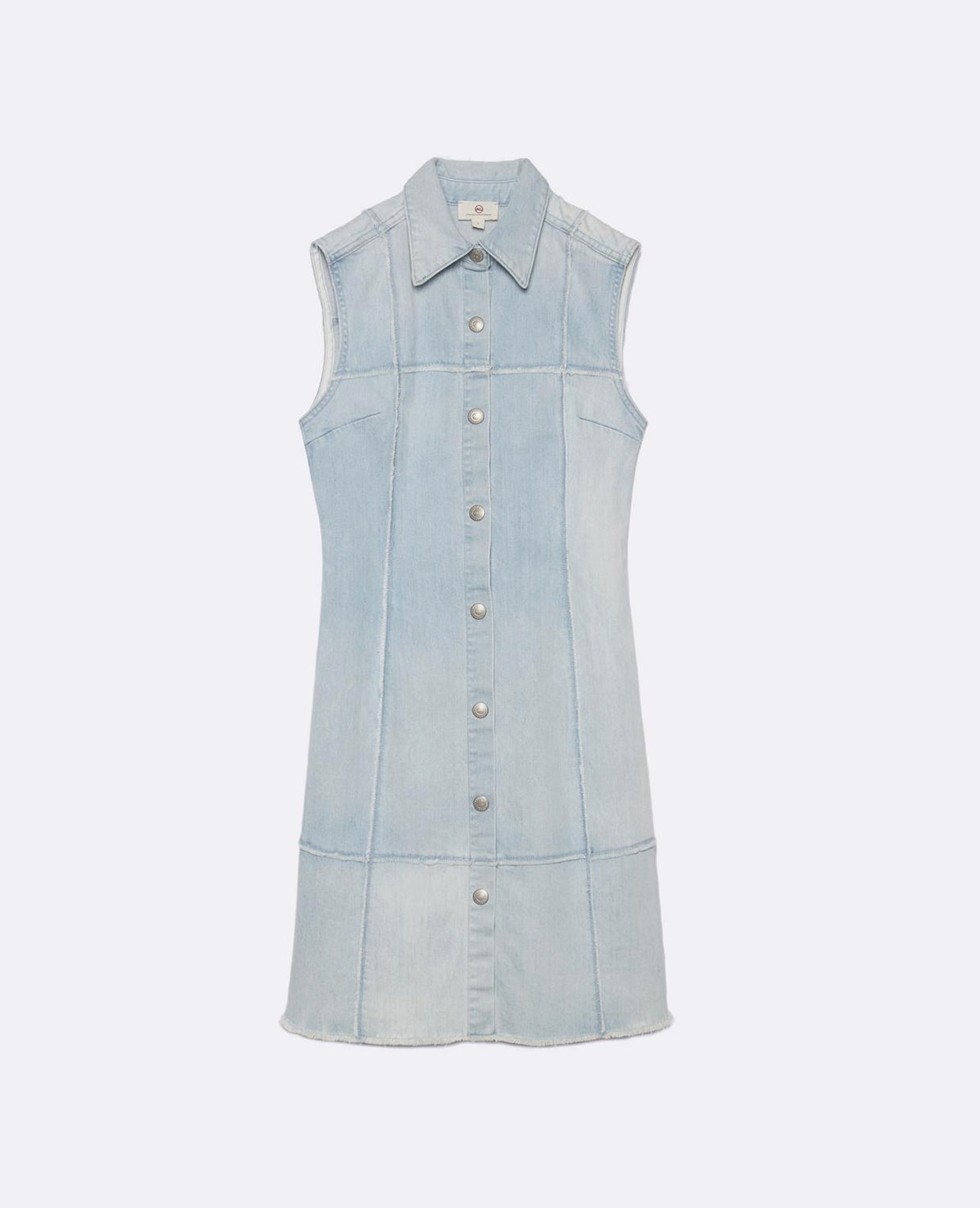 Effie Polished Stone Sleeveless Shirtdress Women Onepiece Photo 3