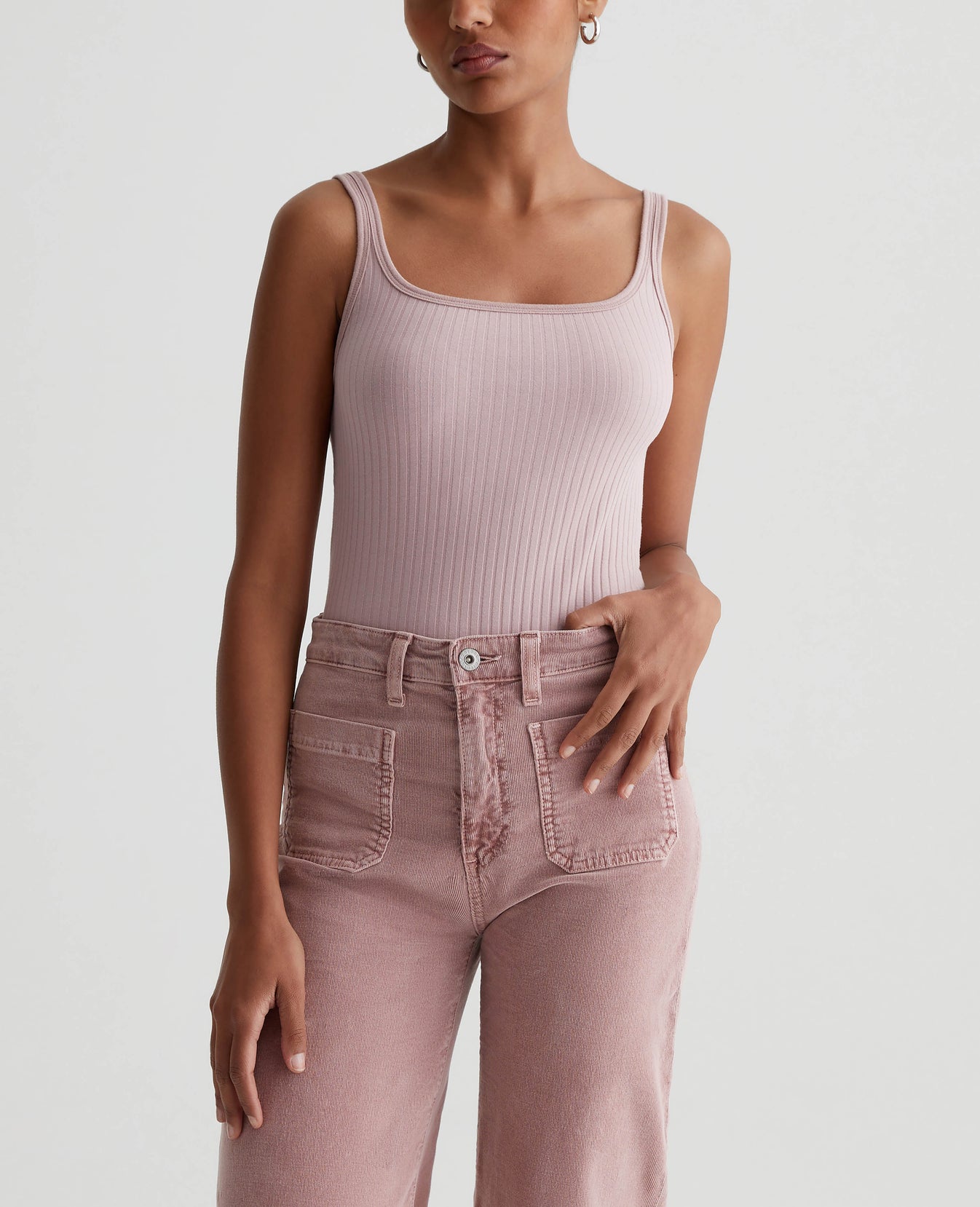 Jenci Tank Rosy Blush Womens Top Photo 1