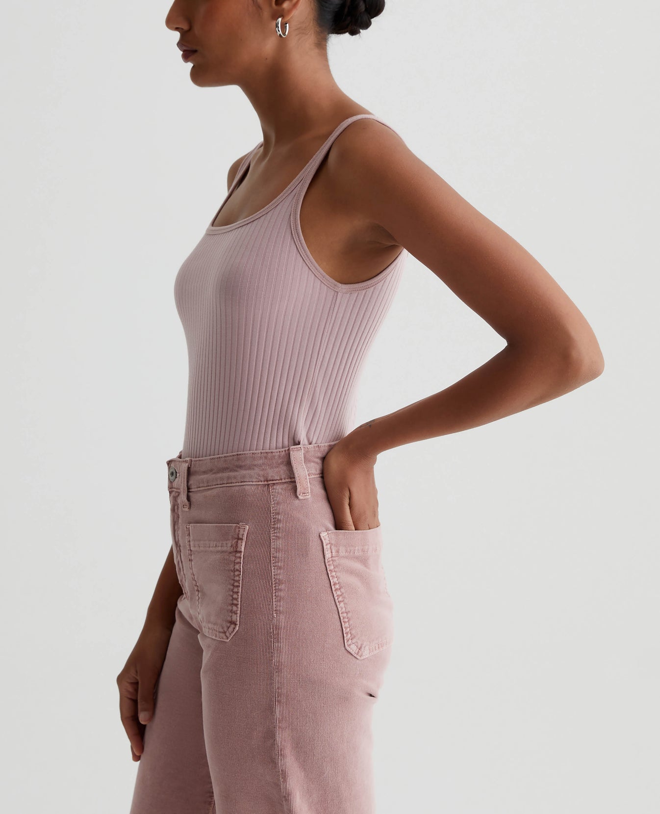 Jenci Tank Rosy Blush Womens Top Photo 2