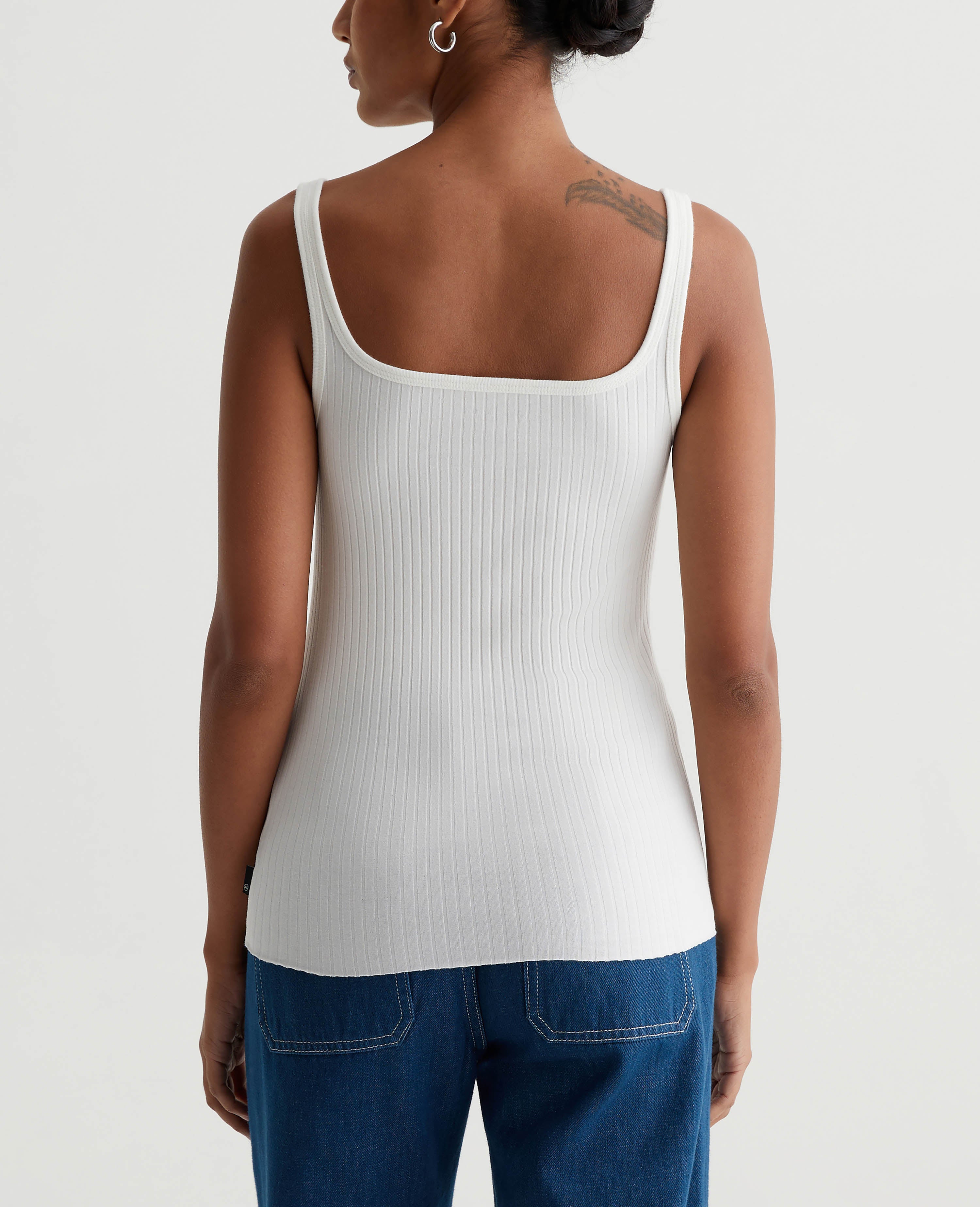 Women Jenci Tank Ex-White