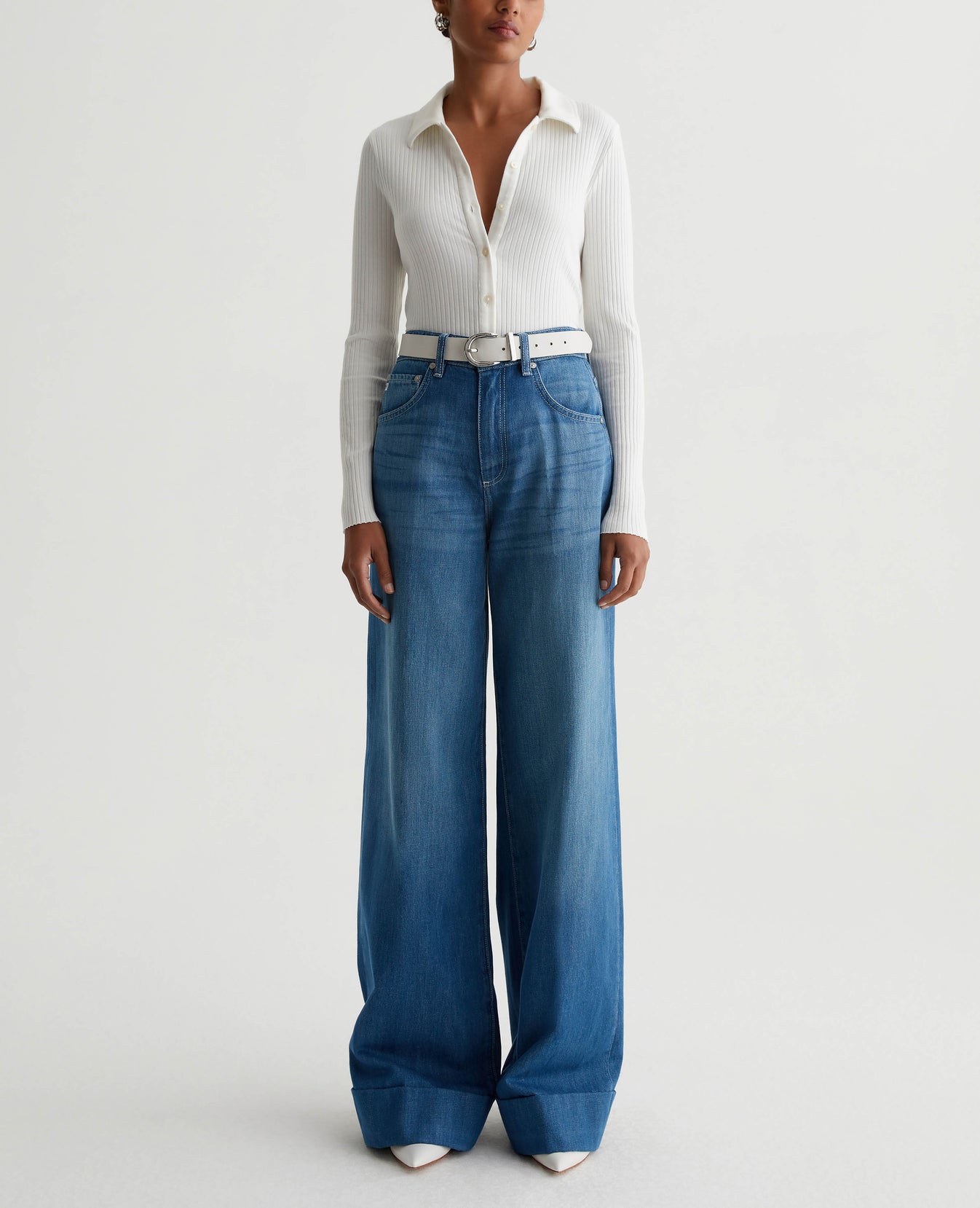 Jolan Top Ex-White Womens Top Photo 4