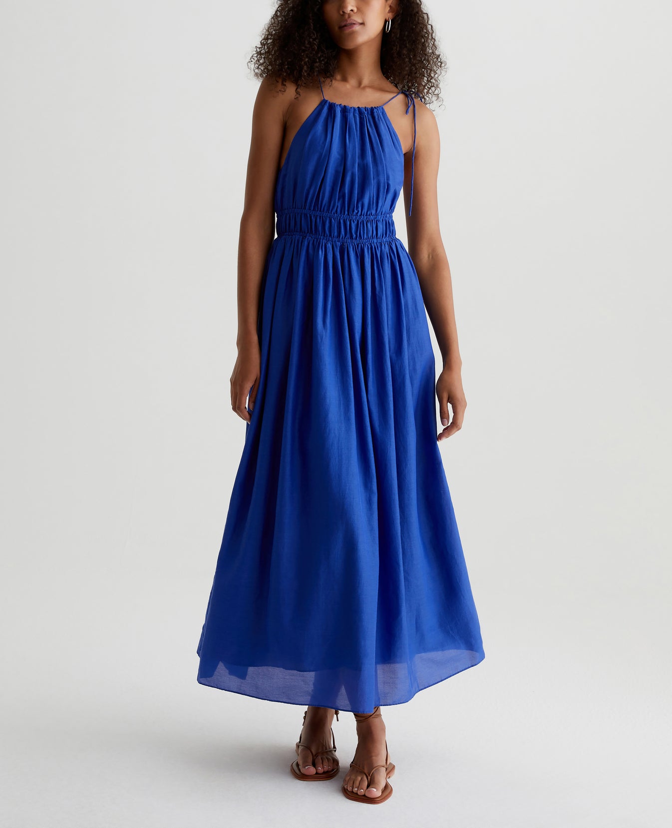 Maelle Dress Electric Blue Womens Top Photo 1