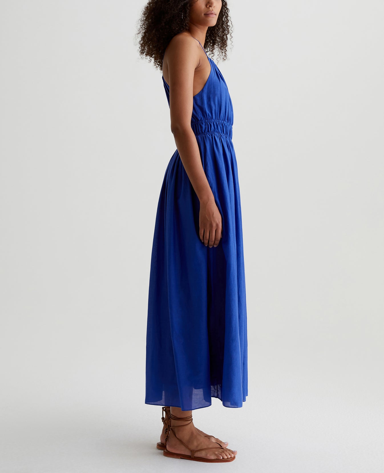 Maelle Dress Electric Blue Womens Top Photo 6