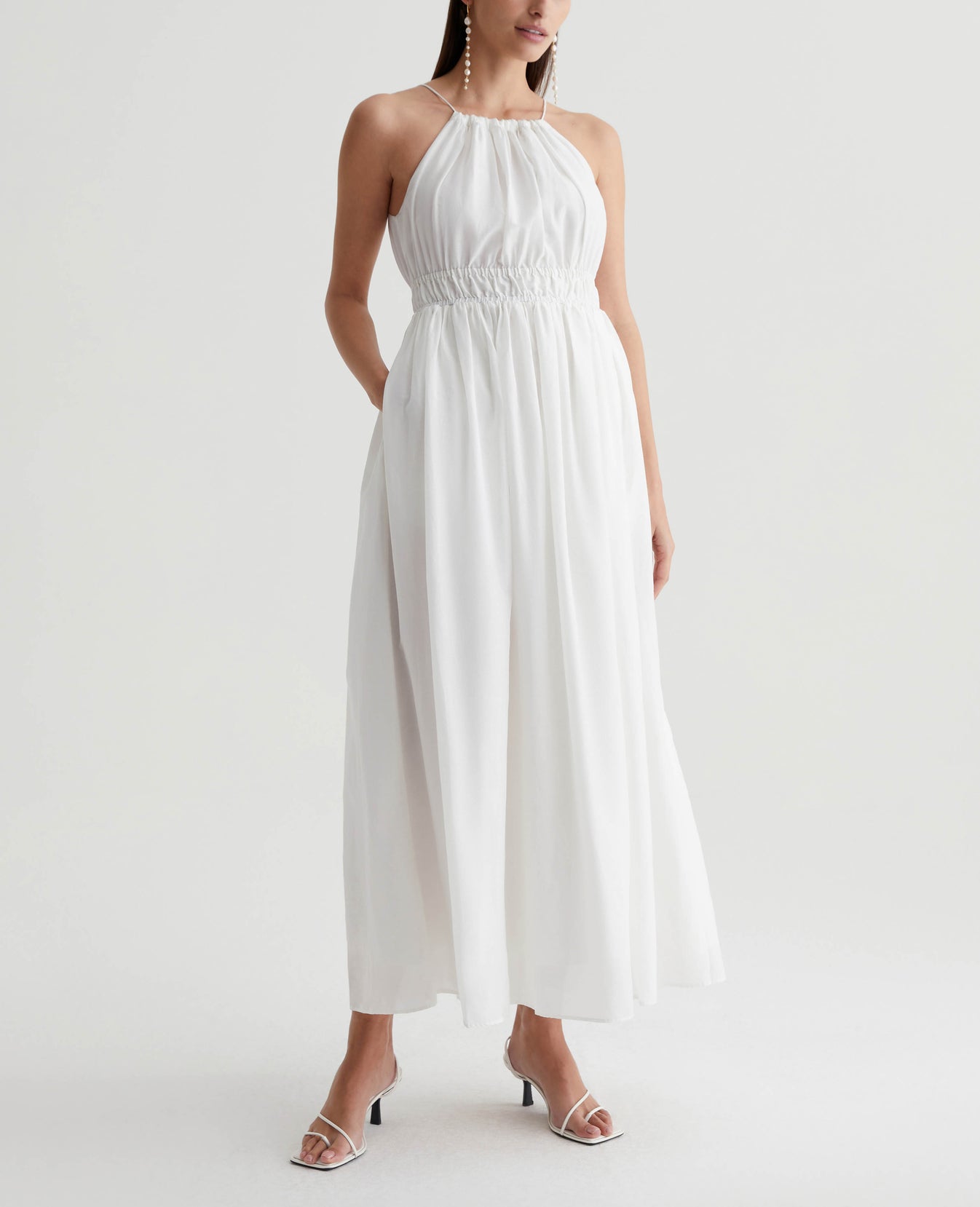 Maelle Dress Powder Womens Top Photo 1