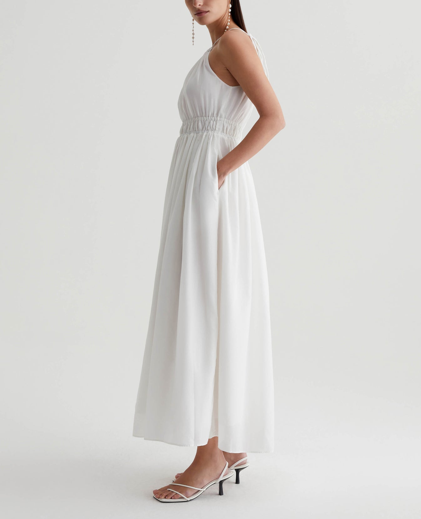 Maelle Dress Powder Womens Top Photo 4