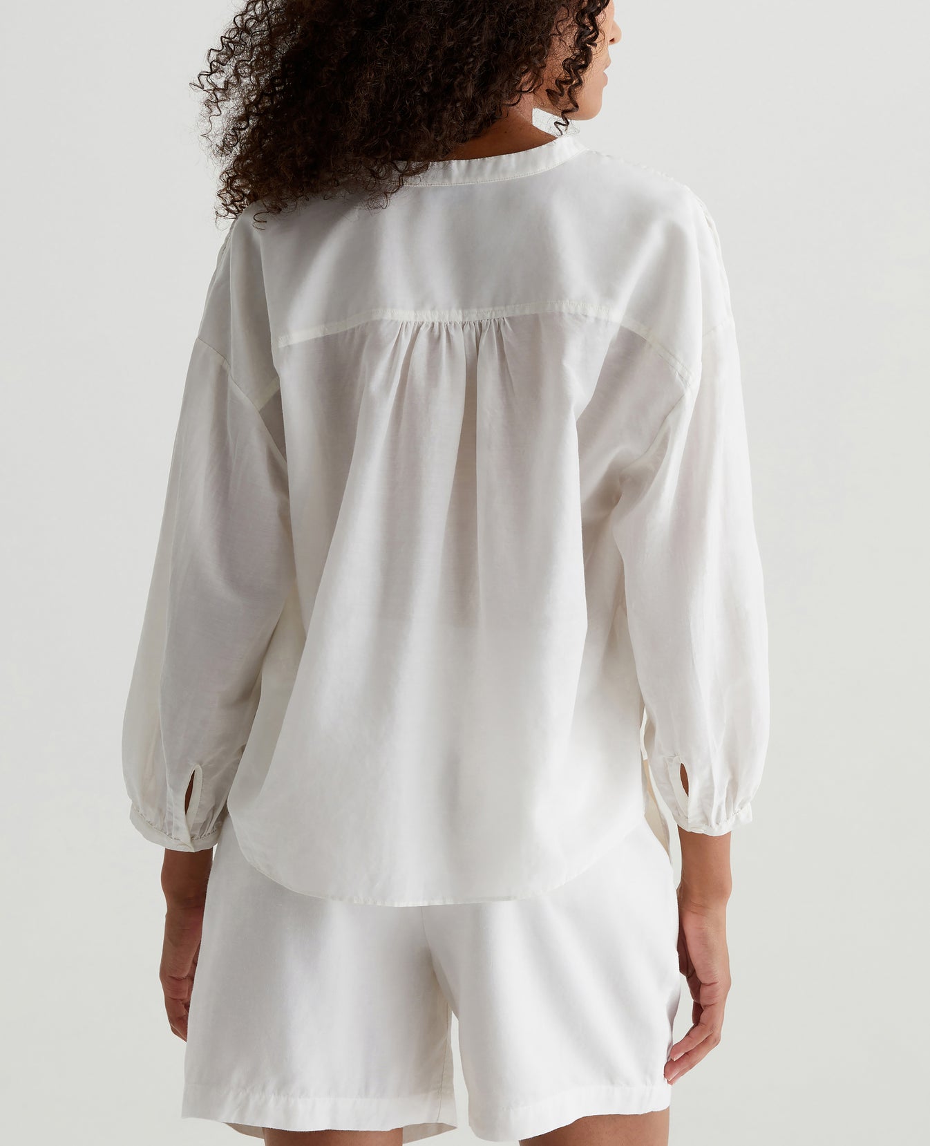 Doris Shirt Powder Womens Top Photo 7