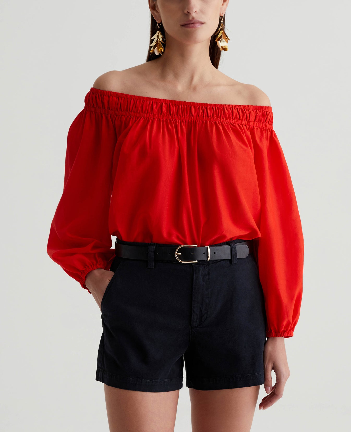 Carroline Top Persimmon Womens Top Photo 1