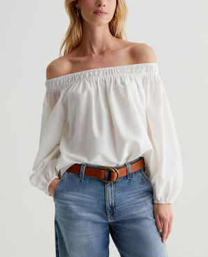 Carroline Top Powder Womens Top Photo 1