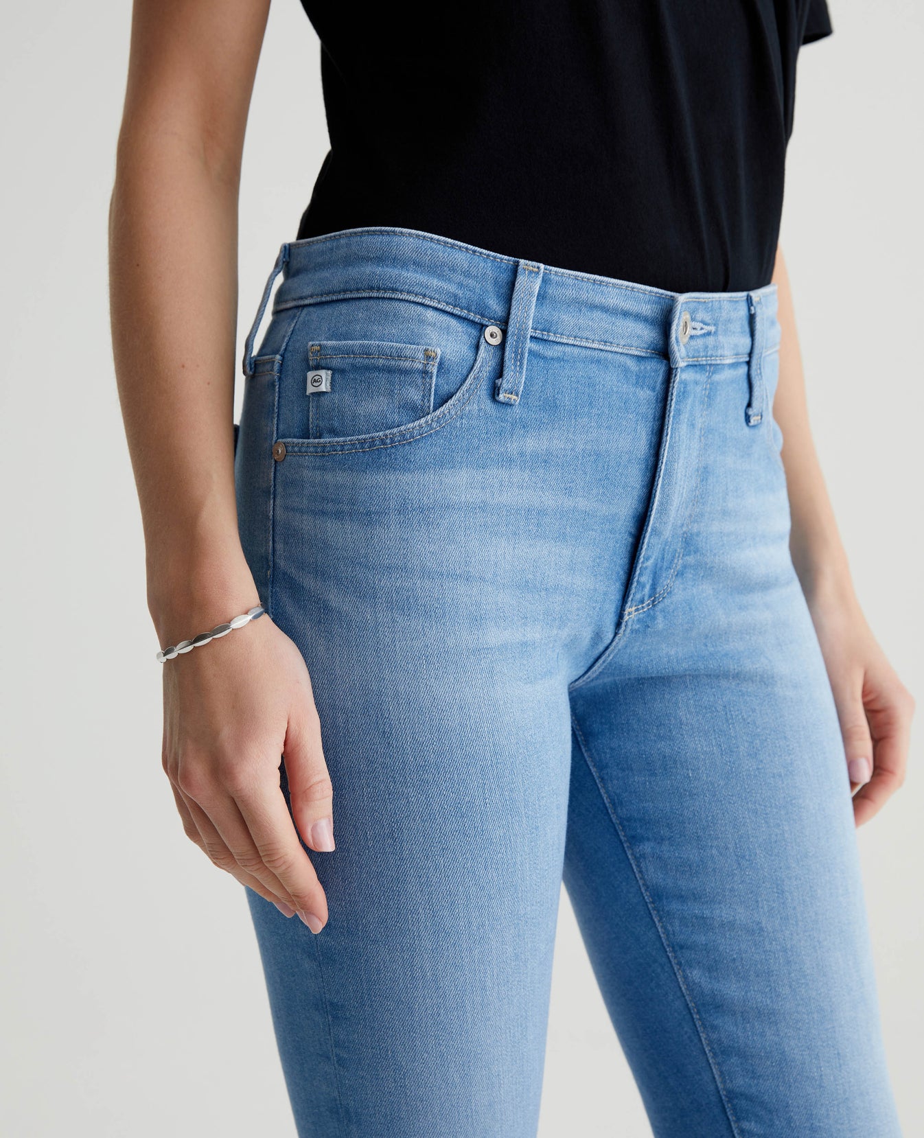 Farrah Skinny Ankle Palm Beach Womens Bottom Photo 3