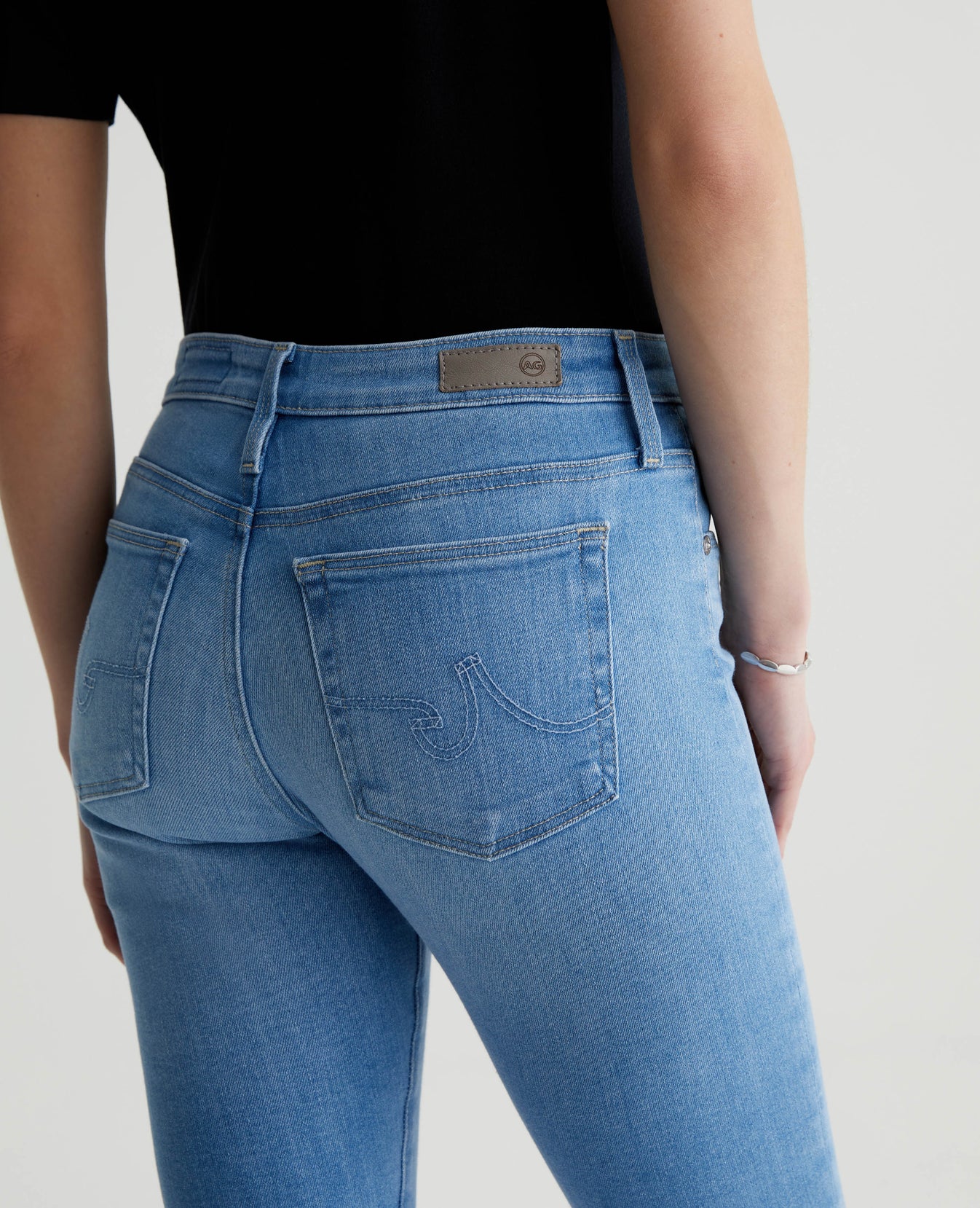 Farrah Skinny Ankle Palm Beach Womens Bottom Photo 6